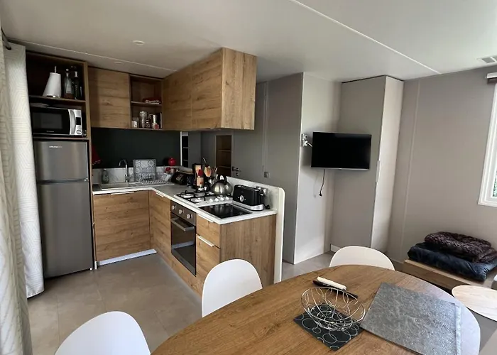 Del Mar B70, Mobile Excellence, 3 Chambres, 6 Personnes, 2 Salles De Bain, Bord De キャンプ場 アルジェレス・シュル・メール